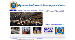 Desktop Screenshot of myanmarpdc.net